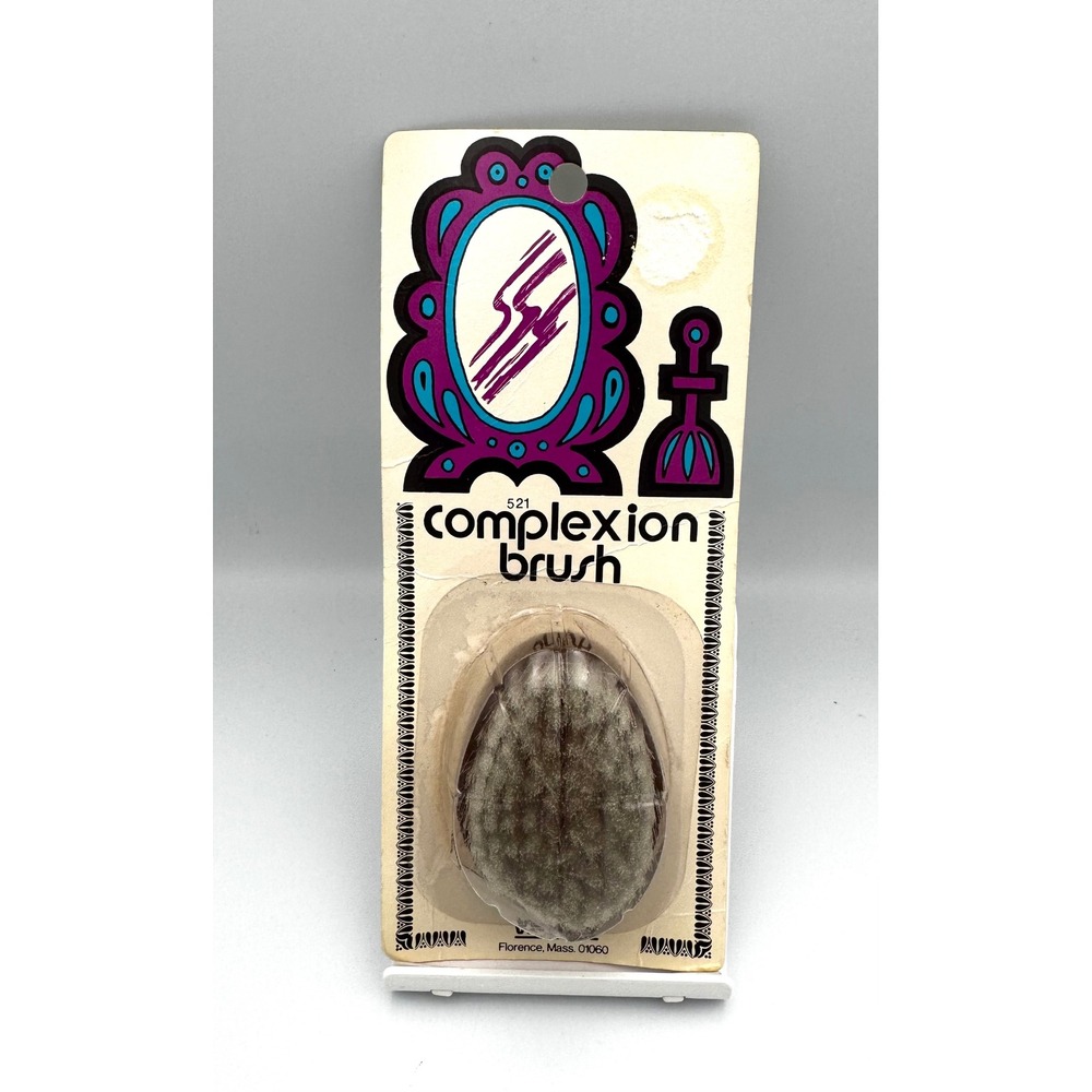 Vintage Vistron Pro-phy-lac-tic Complexion Face Brush Model 521 New NOS